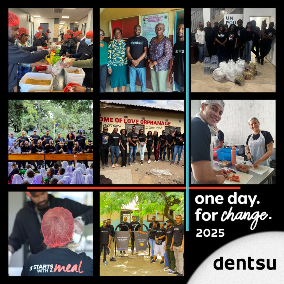 Dentsu SSA Makes Real Impact Across Africa with One Day for Change 2025